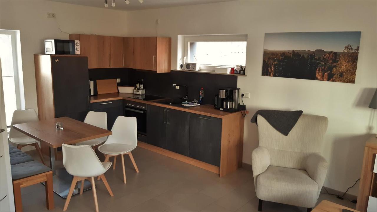 Ferienhaus Papstdorf Kurort Gohrisch Dış mekan fotoğraf